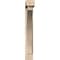 Ekena Millwork Thorton Block Smooth Bracket w/ Offset Brace, Douglas Fir, 5 1/2"W x 28"D x 40"H BKT0604X28X40THR05SDF - alternate 4